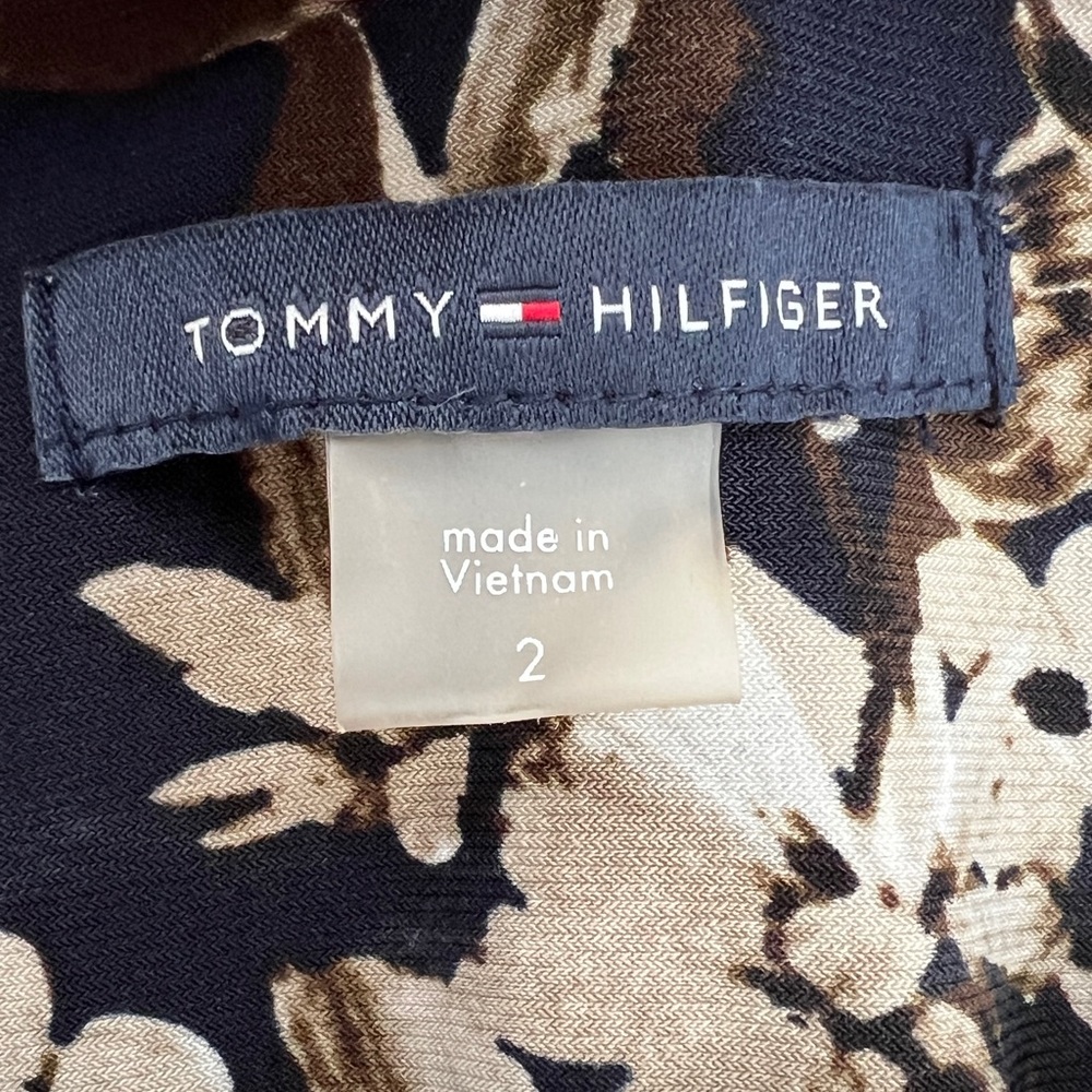 Tommy Hilfiger | Floral Sleeveless Cocktail Dress Size 2 - Picture 3 of 4